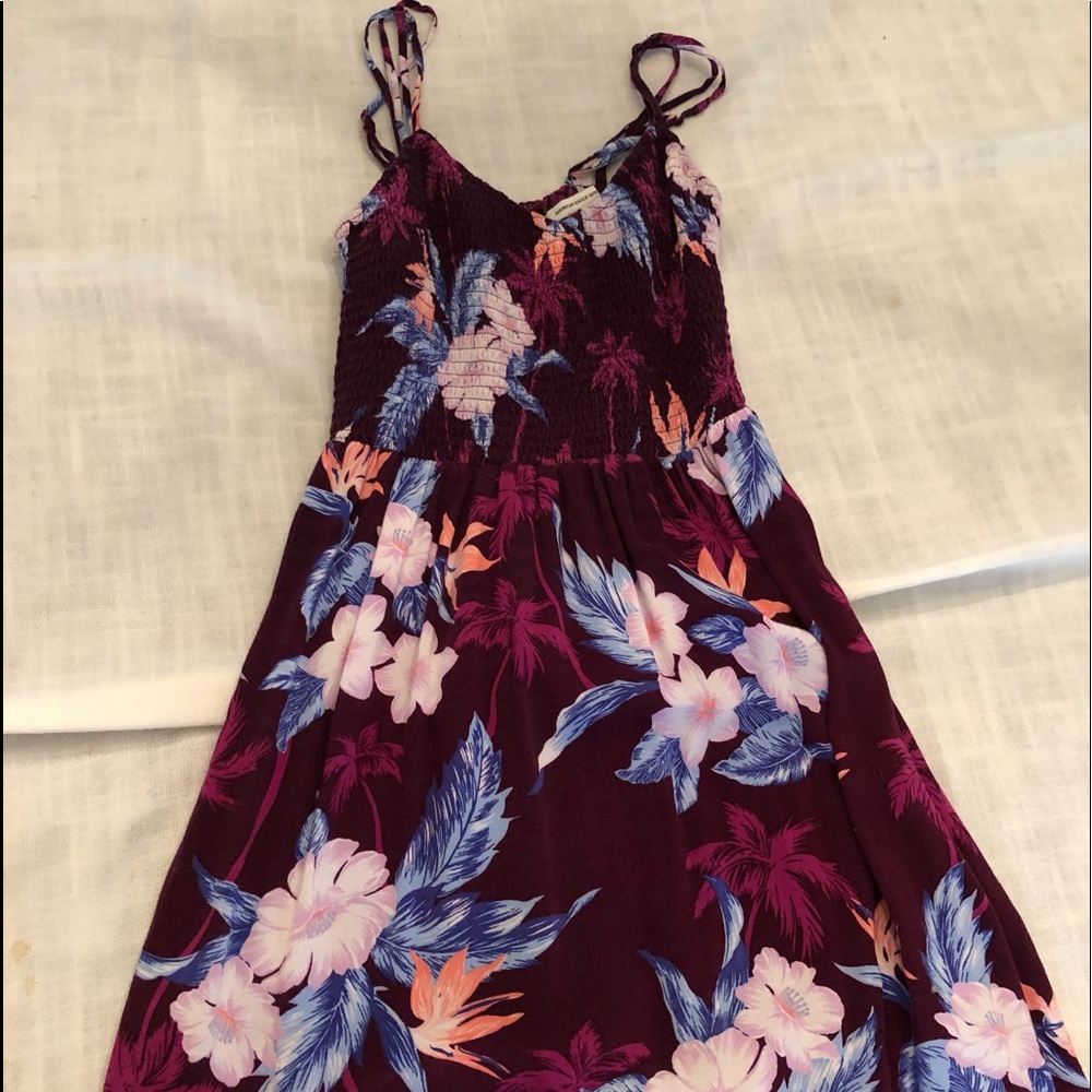 Maroon AEO Sundress